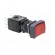 Switch: push-button | Stabl.pos: 2 | NC + NO | 16mm | red | LED | 12÷24VDC фото 8