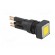 Switch: push-button | Stabl.pos: 2 | 16mm | yellow | filament lamp фото 8