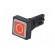 Switch: push-button | Stabl.pos: 1 | 16mm | red | Pos: 2 | -25÷70°C image 2