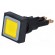 Switch: push-button | Stabl.pos: 1 | 16mm | yellow | filament lamp фото 1
