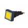 Switch: push-button | Stabl.pos: 1 | 16mm | yellow | filament lamp paveikslėlis 2
