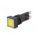 Switch: push-button | Stabl.pos: 2 | 16mm | yellow | filament lamp фото 2