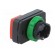 Switch: double | 22mm | Stabl.pos: 1 | green/red | IP20 | flat + convex фото 4