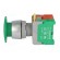 Switch: push-button | Stabl.pos: 1 | NC + NO | 3A/230VAC | 22mm | green paveikslėlis 3