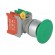 Switch: push-button | Stabl.pos: 1 | NC + NO | 3A/230VAC | 22mm | green image 8