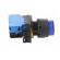 Switch: push-button | 22mm | Stabl.pos: 1 | NO | blue | LED | IP65 | YW image 7