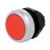 Switch: push-button | Stabl.pos: 1 | 22mm | red | Illumin: none | IP66 image 1