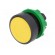 Switch: push-button | Stabl.pos: 1 | 22mm | yellow | Illumin: none | IP66 image 2