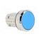 Switch: push-button | Stabl.pos: 1 | 22mm | blue | Illumin: none | IP67 image 8