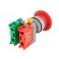 Switch: push-button | Stabl.pos: 1 | NC + NO | 3A/230VAC | 22mm | red paveikslėlis 6