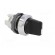 Switch: rotary | 22mm | black | none | IP66 | prominent | Pos: 2 | Ø22.5mm image 8