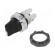 Switch: rotary | 22mm | black | none | IP66 | prominent | Pos: 2 | Ø22.5mm image 1
