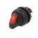 Switch: rotary | 22mm | Stabl.pos: 1 | red | M22-FLED,M22-LED | IP67 image 2