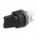 Switch: rotary | Stabl.pos: 2 | 22mm | black | Illumin: none | IP66 | Pos: 3 фото 2