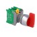 Switch: rotary | 22mm | Stabl.pos: 1 | NO x2 | red | none | 3A/230VAC | IP65 image 8