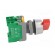 Switch: rotary | Stabl.pos: 1 | NO x2 | 3A/230VAC | 22mm | red | IP65 фото 7
