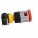 Switch: emergency stop | Stabl.pos: 2 | NC x2 + NO | 30mm | red | IP65 image 7