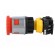 Switch: emergency stop | 30mm | Stabl.pos: 2 | NC x3 | red | IP65 | XN фото 3