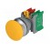 Switch: push-button | Stabl.pos: 1 | NC + NO | 30mm | yellow | IP65 paveikslėlis 2