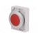 Switch: push-button | Stabl.pos: 1 | 30mm | red | M22-FLED,M22-LED image 1