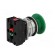 Switch: push-button | 30mm | Stabl.pos: 1 | NC + NO | green | IP55 | NEF30 image 6