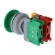 Switch: push-button | Stabl.pos: 1 | NC + NO | 30mm | green | IP65 | Pos: 2 фото 4