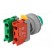 Switch: push-button | Stabl.pos: 1 | NC + NO | 30mm | green | IP65 | Pos: 2 paveikslėlis 6