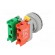 Switch: push-button | Stabl.pos: 1 | NC + NO | 30mm | green | IP65 | Pos: 2 paveikslėlis 6