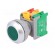 Switch: push-button | 30mm | Stabl.pos: 1 | NC + NO | green | IP65 | LXB30 image 2