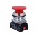 Switch: push-button | Stabl.pos: 1 | NC + NO | 30mm | red | IP56 | Pos: 2 image 4
