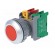 Switch: push-button | 30mm | Stabl.pos: 1 | NC + NO | red | IP65 | XB30 фото 2
