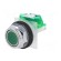 Switch: push-button | 30mm | Stabl.pos: 1 | NO | green | none | IP66 | 9001K фото 2