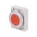 Switch: push-button | Stabl.pos: 2 | 30mm | red | none | IP67 | Pos: 2 paveikslėlis 1
