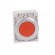 Switch: push-button | Stabl.pos: 2 | 30mm | red | none | IP67 | Pos: 2 paveikslėlis 9