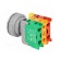 Switch: push-button | 30mm | Stabl.pos: 2 | NC + NO | green | IP65 | PFL30 image 4