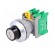 Switch: rotary | Stabl.pos: 3 | NO x2 | 30mm | IP65 | Pos: 3 | -20÷60°C image 2