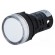Control lamp | 22mm | L22 | -20÷60°C | Illumin: LED | 24VDC | Ø22.5mm paveikslėlis 1