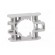 Coupler | 22mm | Platinum | front fixing | for 3-contact elements image 7