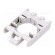 Coupler | 22mm | Platinum | front fixing | for 3-contact elements image 1