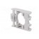 Coupler | 22mm | Platinum | front fixing | for 3-contact elements image 4