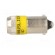 LED lamp | yellow | Cap: BA9S | 24VAC | 24VDC paveikslėlis 3