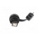 USB socket | 22mm | FrontCom | -40÷70°C | Ø22mm | IP65 | Colour: black image 5