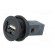 USB socket | 22mm | har-port | -25÷70°C | Ø22.3mm | IP20 | black фото 2