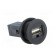 USB socket | 22mm | har-port | -25÷70°C | Ø22.3mm | IP20 | black фото 8