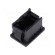 Switch accessories: plug | Body: black | Shape: rectangular | Mat: PA фото 2