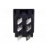 ROCKER | DP3T | Pos: 3 | ON-OFF-ON | 16A/250VAC | 20A/28VDC | black | none image 5