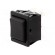 ROCKER | DP3T | Pos: 3 | (ON)-OFF-(ON) | 16A/250VAC | black | none | 1550 image 1