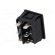 ROCKER | DP3T | Pos: 3 | (ON)-OFF-(ON) | 6A/250VAC | black | IP40 | none image 6