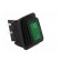 ROCKER | DPST | Pos: 2 | ON-OFF | 20A/250VAC | green | filament lamp | 230V image 8