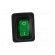 ROCKER | DPST | Pos: 2 | ON-OFF | 20A/250VAC | green | filament lamp | 230V image 9
